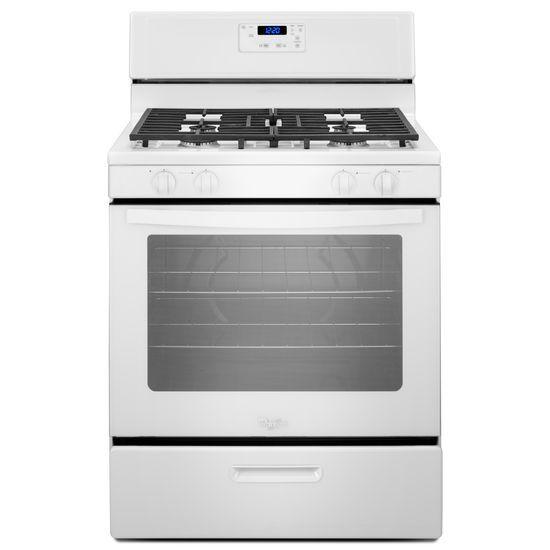 Whirlpool WFG320M0BW 5.1 cu. ft. Freestanding Gas Range with Under